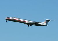 N572AA @ DFW - Landing on 35L at DFW. - by paulp