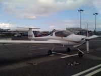 N654DC @ KSQL - Eagle One at the nest - by Chris Piety
