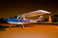 N623AP @ KCCB - Waiting to get night current. - by Marty Kusch