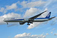 JA783A @ EGLL - All Nippon's 2008 Boeing 777-381ER, c/n: 27940 at Heathrow - by Terry Fletcher