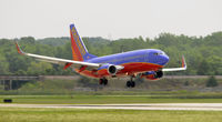 N763SW @ KMKE - Arriving in Milwaukee - by Todd Royer
