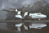 OE-LLU @ LOWI - Tyrolean Dash 7 - reflection - by Dietmar Schreiber - VAP