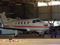 VH-FDC @ YBMA - VH-FDC @ YBMA Pilatus PC-12 in RFDS workshops - by Anton von Sierakowski