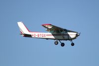 G-BTGX @ EGSH - Landing at Norwich. - by Graham Reeve