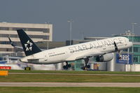 N936UW @ EGCC - US Airways - by Chris Hall