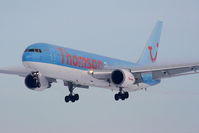 G-OBYJ @ EGCC - Thomson - by Chris Hall