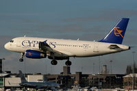 5B-DCF @ EGCC - Cyprus Airways - by Chris Hall