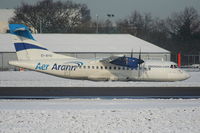 EI-BYO @ EGCC - Aer Arann - by Chris Hall