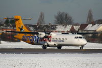 G-BWDB @ EGCC - Aurigny Air Services - by Chris Hall