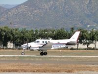 N925ES @ POC - Increasing speed for take on runway 26L - by Helicopterfriend