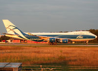 VQ-BIA @ EDDF - Taking off rwy 18 - by Shunn311