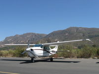 N6834R @ SZP - 1966 Cessna T210G TURBO CENTURION, Continental TSIO-520-C 285 Hp - by Doug Robertson