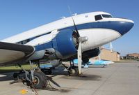 N603MC @ KFAR - DC-3A - by Mark Pasqualino