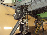 66-15185 @ ALO - What's a gunship with out guns?  Here is the flex sight for actuating the guns. It mounts on the co-pilot's side.  - by Bookie