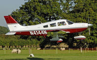 N4144N @ EGKH - SHOT AT HEADCORN - by Martin Browne