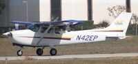 N42EP @ POC - Just landed on runway 26L - by Helicopterfriend