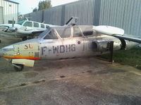 F-WDHG @ LFPN - Fouga Magister in Toussus le Noble - by Mathcab