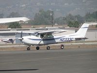 N2333C @ POC - Standing by on taxiway Echo for clearence to taxiway Sierra - by Helicopterfriend