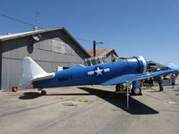 N6411D @ SZP - 1942 North American SNJ-4, P&W R-1340 Wasp 600 Hp - by Doug Robertson