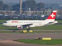 HB-IPS @ AMS - Taxi to the runway 18L for take off. - by Willem Goebel