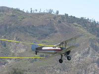 N65124 @ SZP - 1943 Boeing Stearman A75N1 'Spirit of OPEC', P&W R-985 Wasp Jr. (by Jacobs) 450 Hp upgrade, square wingtips, Experimental class, airshow - by Doug Robertson