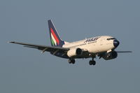 HA-LOJ @ EBBR - Arrival of flight MA600 to RWY 02