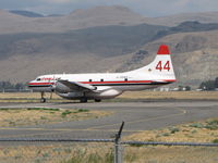 C-FFKF @ CYKA - ...Convair 340, departing on 26.