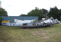 XW268 - Hawker Siddeley Harrier T4N (still awaiting restoration) at the City of Norwich Aviation Museum - by Ingo Warnecke