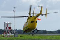 G-OEMT @ EGSH - Heli-med daparting. - by Graham Reeve