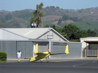 N8EZ @ SZP - 1989 McCauley LONG EZ, Lycoming O-235, refueling - by Doug Robertson