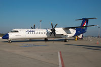 HA-LQB @ LHBP - Malev Dash 8-400 - by Dietmar Schreiber - VAP