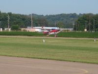 N2591R @ VTA - Arriving at the Newark, Ohio breakfast fly-in.