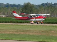 N2591R @ VTA - Arriving at the Newark, Ohio breakfast fly-in.