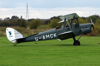 G-AMCK @ EGCB - 1941 De Havilland DH82A TIGER MOTH, c/n: 84641 at City of Manchester - by Terry Fletcher
