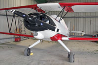 G-BVJX @ X5FB - Marquart Charger hangared at Fishburn Airfield, July 2010. - by Malcolm Clarke