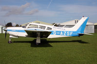 G-AZSF @ X5FB - Piper PA-28R-200-2 Cherokee Arrow ll at Fishburn Airfield, October 2010. - by Malcolm Clarke
