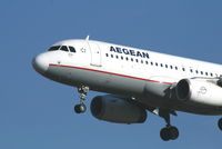 SX-DVK @ EBBR - Arrival of flight A3 620 to RWY 25L