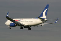 TC-JKP @ EBBR - Descending to RWY 25L