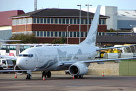 M-YBBJ @ EGGW - MY BBJ at Luton - by Terry Fletcher