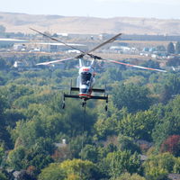 N202WM - Fighting fire in Boise, ID foothills.