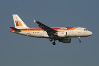 EC-JDL @ EBBR - Flight IB3216 is descending to RWY 02 - by Daniel Vanderauwera