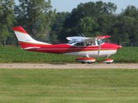 N2591R @ VTA - Arriving at the Newark, Ohio breakfast fly-in.