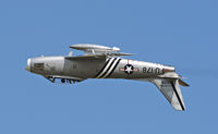 G-SABR - Inverted , top of slow roll at Old Warden. UK