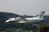 HB-AES @ BRN - Landing at Bern Airport. Aug.2006