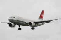 9H-AEO @ EGCC - Air Malta - by Chris Hall
