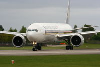 9V-SWH @ EGCC - Singapore Airlines - by Chris Hall