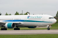 G-OOBM @ EGCC - First Choice Airways - by Chris Hall