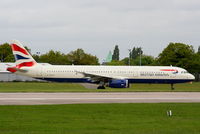 G-EUXJ @ EGCC - British Airways - by Chris Hall