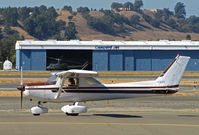 N69213 @ KCCR - 1978 Cessna 152 taxiing @ Buchanan Field home base - by Steve Nation
