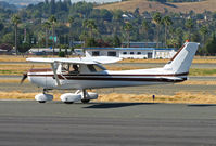 N69213 @ KCCR - 1978 Cessna 152 taxiing @ Buchanan Field home base - by Steve Nation